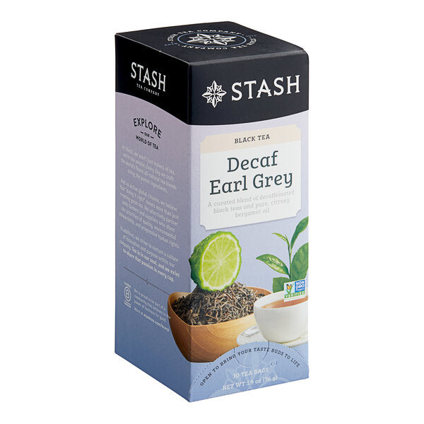 Decaf Earl Grey Tea Box (Stash)