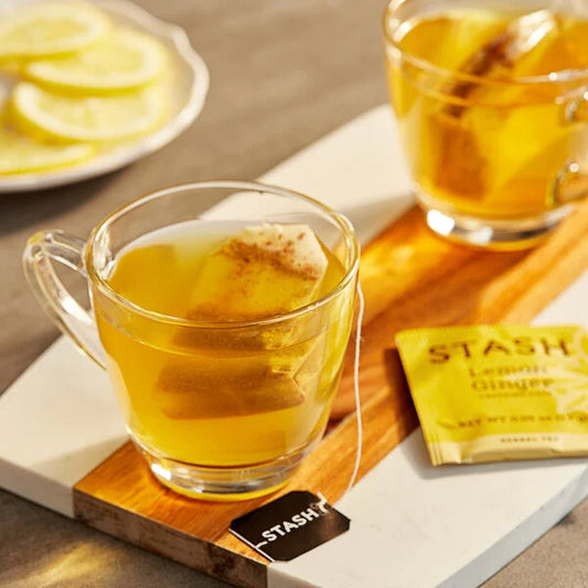 Lemon Ginger Herbal Tea (Stash)